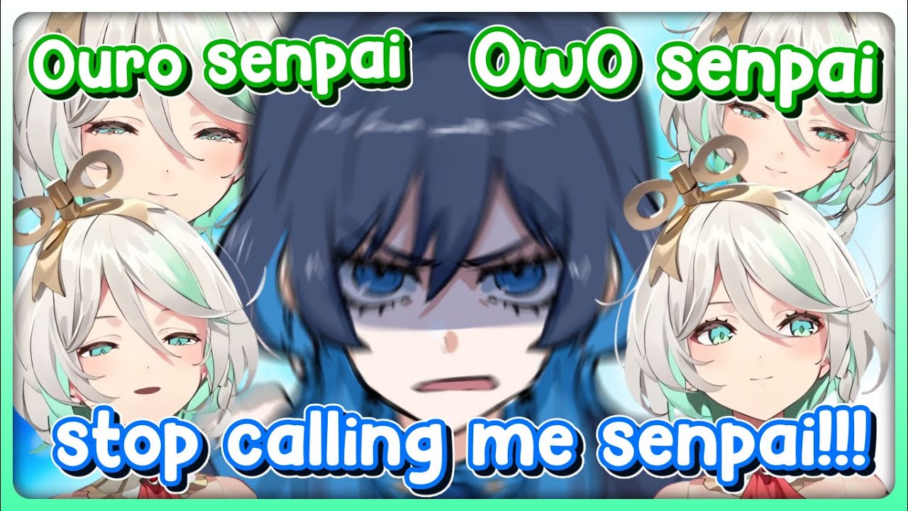 Cecilia Can't Stop Bothering Kronii by Calling Her SENPAI Throughout the Stream