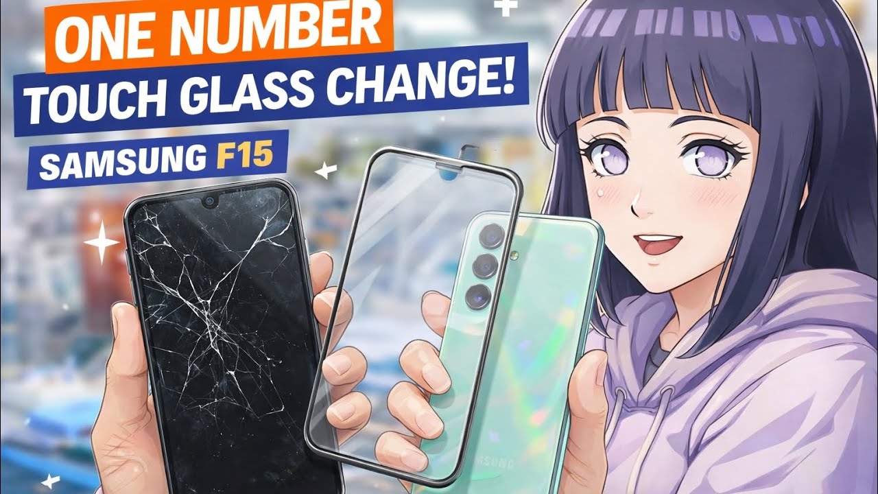 How to change Samsung F15 Broken Touch Glass|| bilkul aasan Tarike se||#samsung #viral #viralvideo 