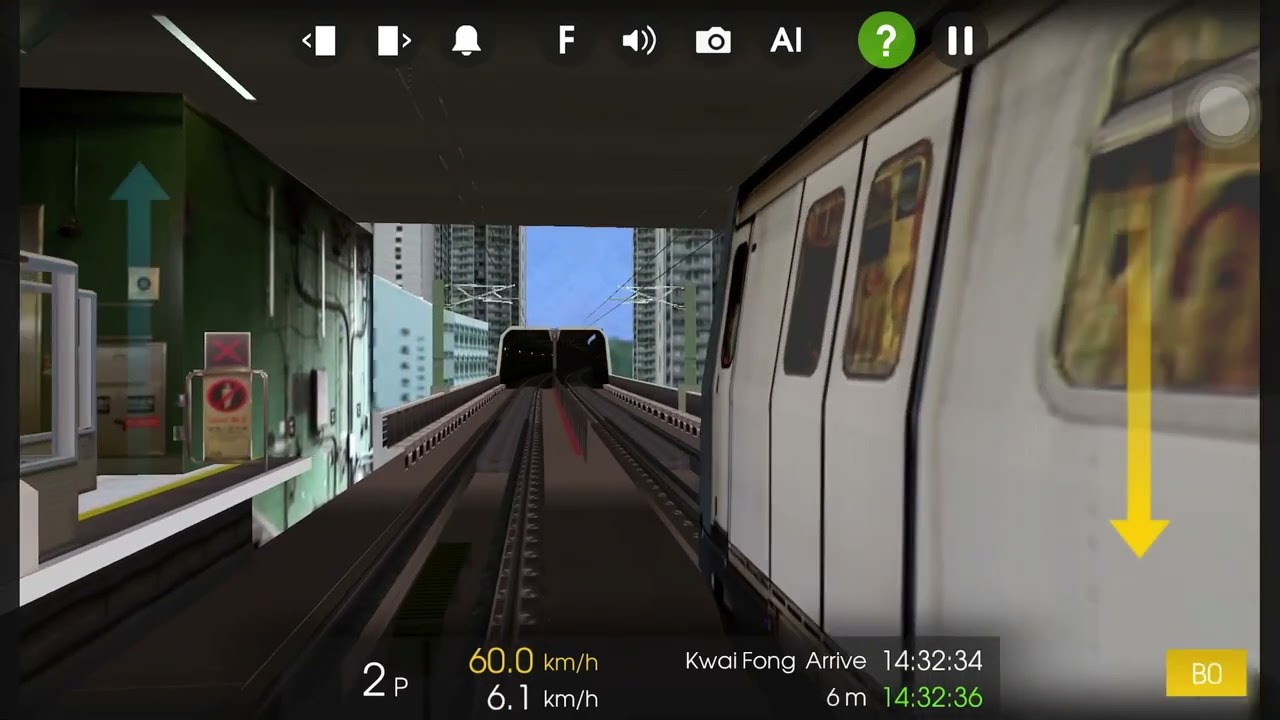 (考完試後首更)荃灣線m-train美孚至葵興
