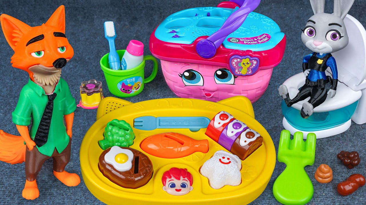 60 Minutes Ultimate Zootopia Cooking Toys Playset, Unboxing Fox Kitchen Set | Tina Review