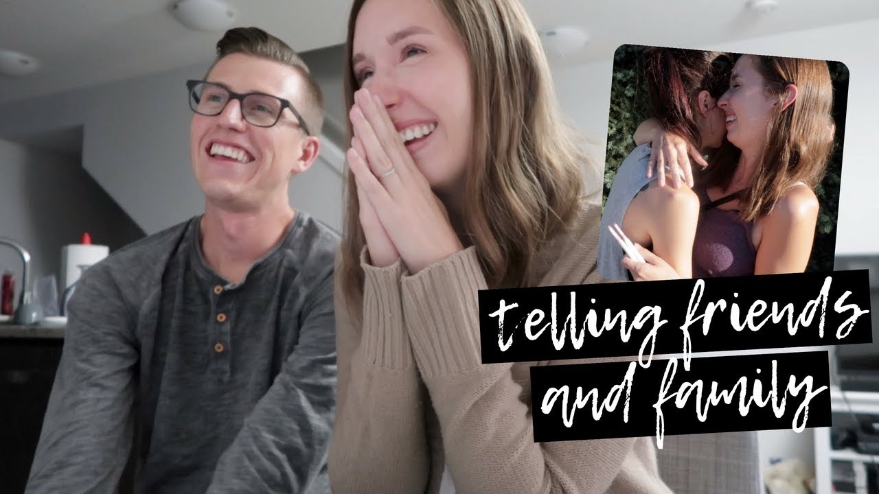 Telling Friends And Family WE'RE PREGNANT!!!
