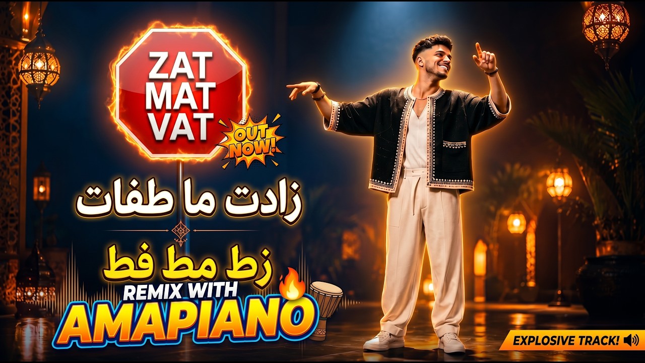 زط مط فط (Zat Mat Fat) REMIX 🇲🇦 | New Moroccan Lyrics | Chaabi x Amapiano زادت ما طفات