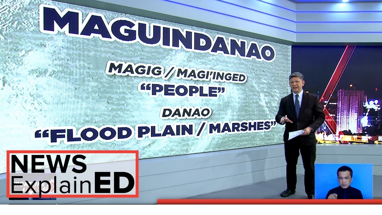 News ExplainED: Topograpiya ng Maguindanao | Frontline Tonight