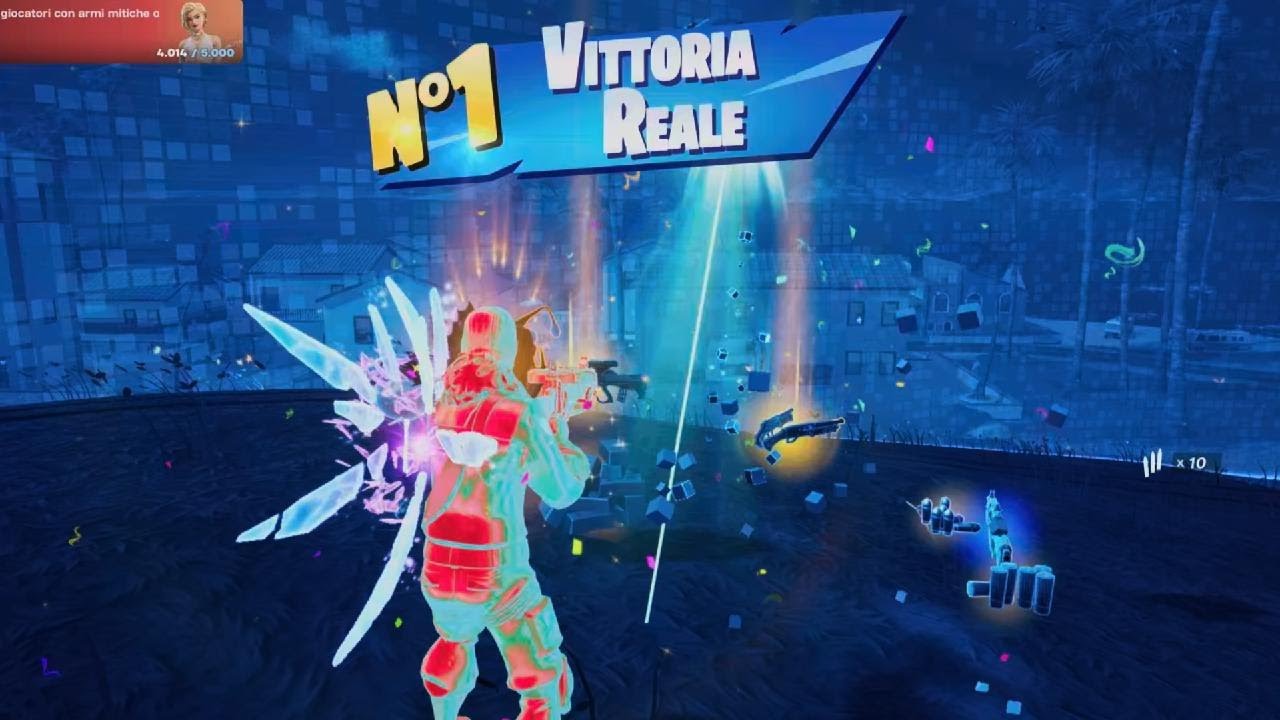 Blitz Victory Royal 11 Kills - Solo Mode - Fortnite Zero Build 4K PS5