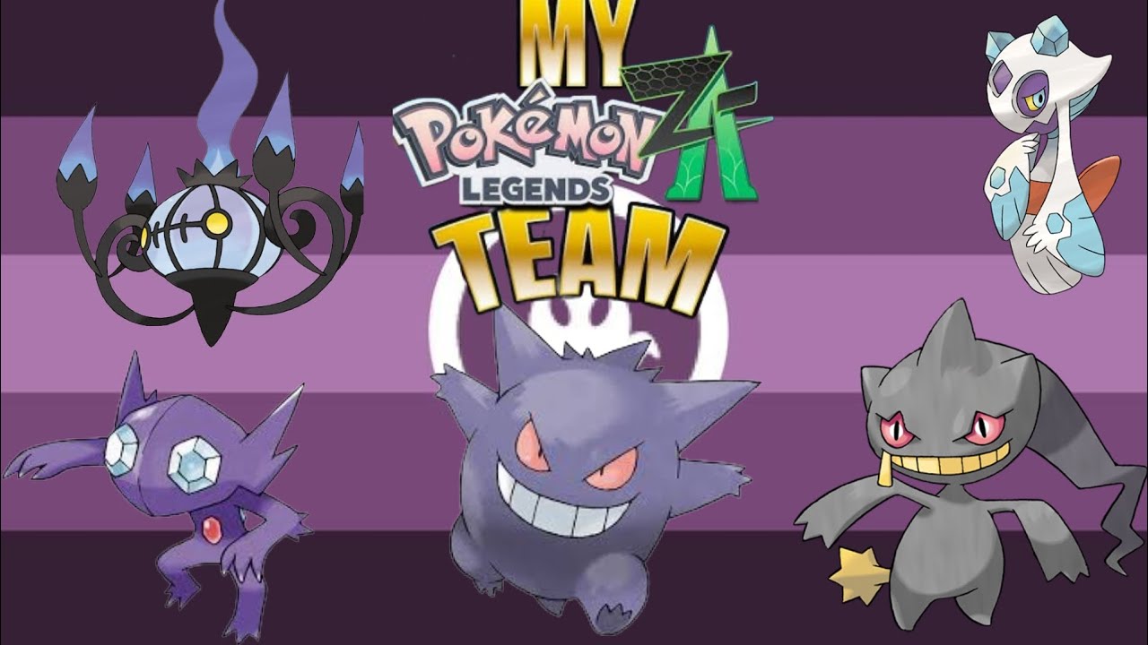 My Team For Pokemon Legends ZA Based On Leaks And More!!!!!!