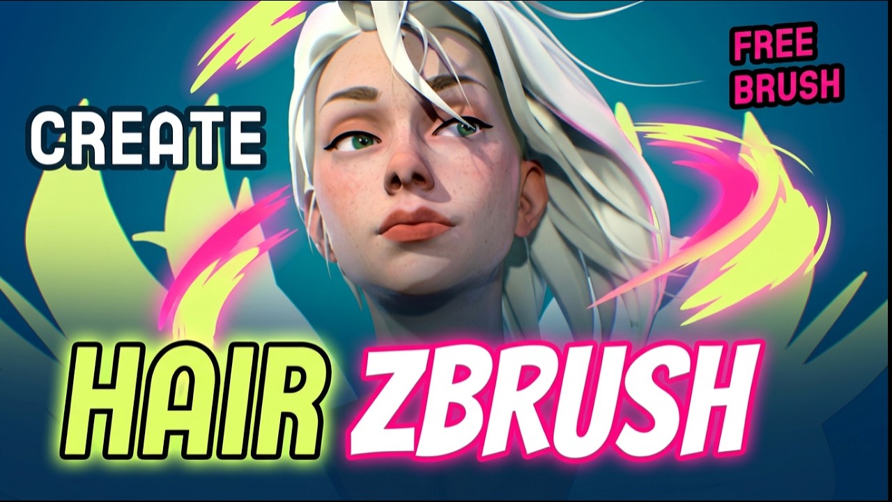 How To Create Hair with IMM Hair Brush 1.0