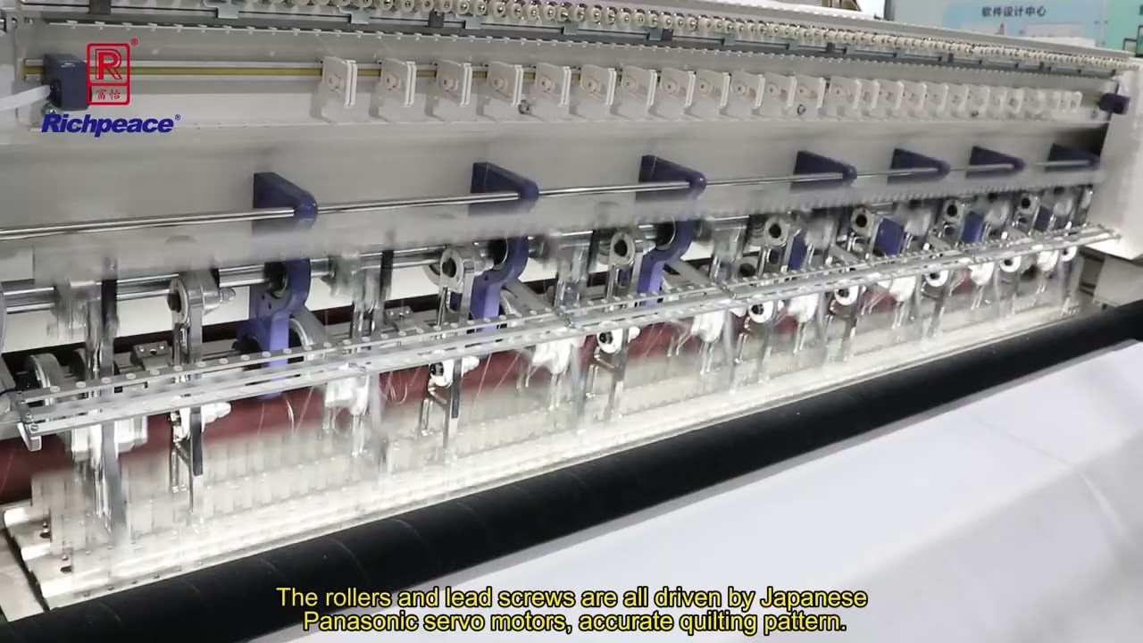 Computerized Multi Needle Chainstitch Quilting Machine
