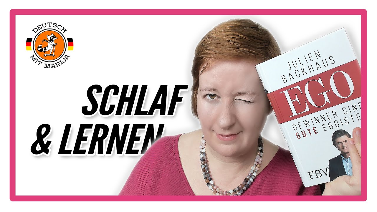 Warum Schlaf beim Lernen eine Rolle spielt | Deutsch mit Marija