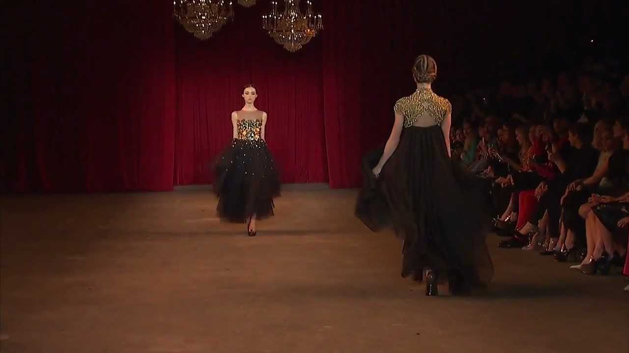 Christian Siriano Fall/Winter 2013 Runway