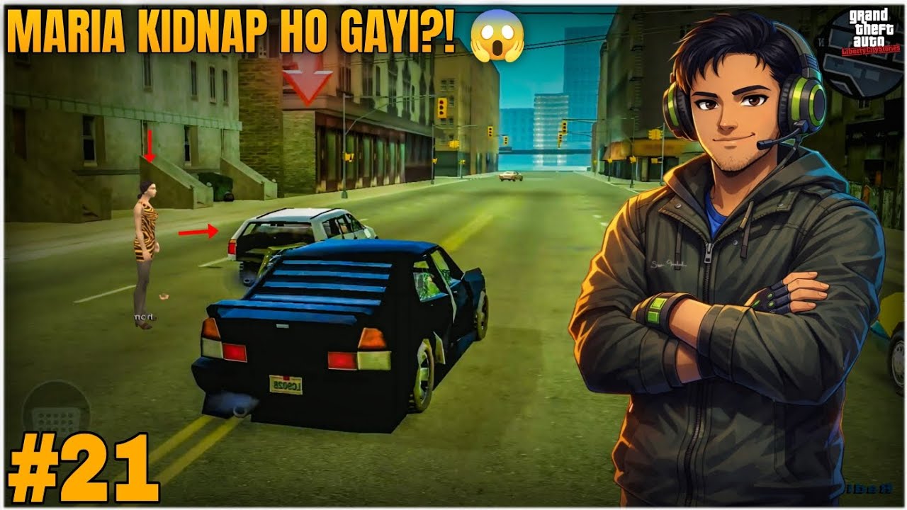 Maria Got Kidnapped 😈🚗 | Taken For A Ride Mission | Gta Liberty City Stories | Gameplay #21