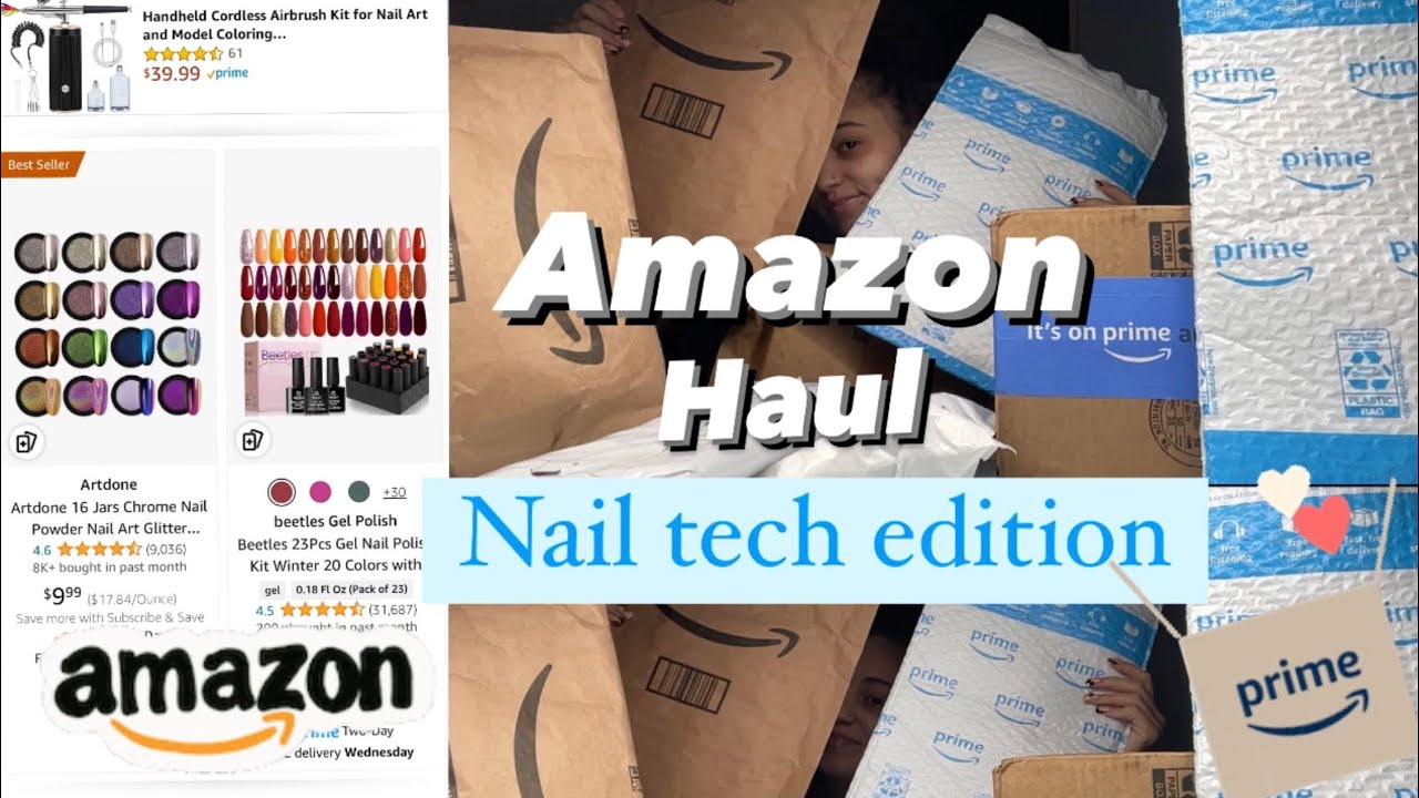 Amazon Haul | Nail tech MUST HAVE | Beginnerfriendly