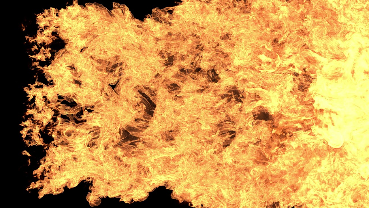Fire transition Огонь-FOOTAGE