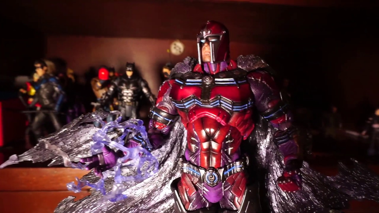 Magneto Play Arts KO Unboxing