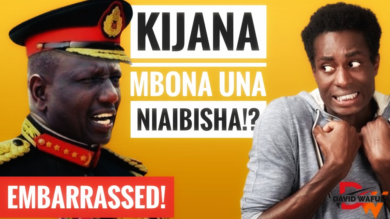 GEN-Z REFUSES TO PLAY ALONG AND EXPOSES RUTO'S NYOTA FUND ON STAGE FOR ALL TO SEE!