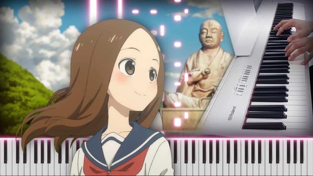 Karakai Jouzu no Takagi-san Movie Theme Song - Hajimari no Natsu (はじまりの夏) (Piano cover)