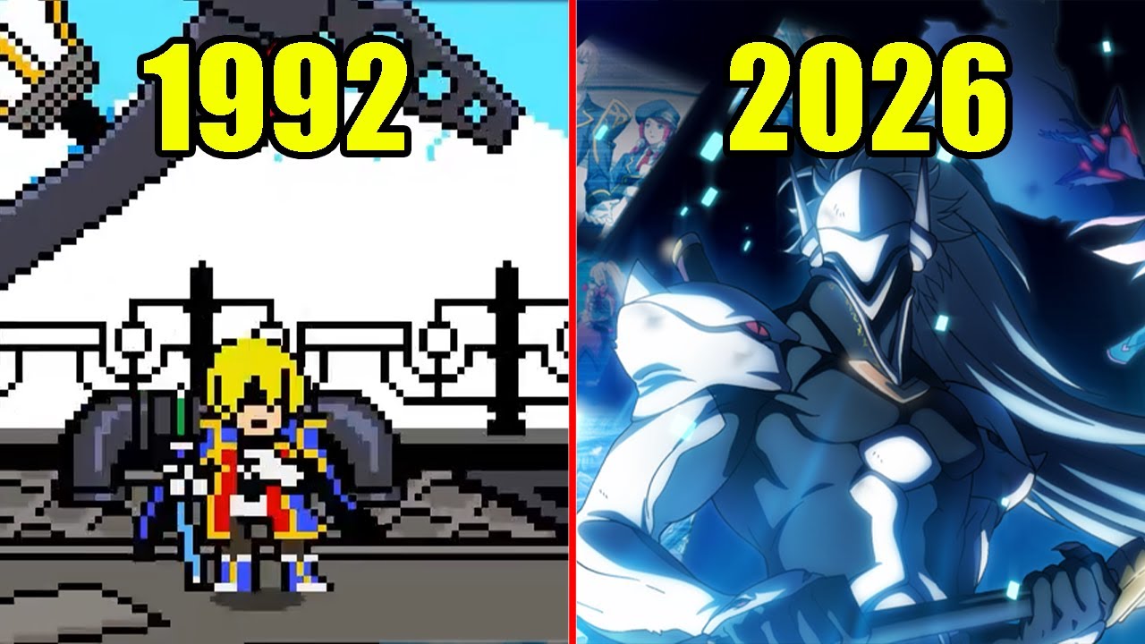 Evolution of BlazBlue Games (1992-2026)