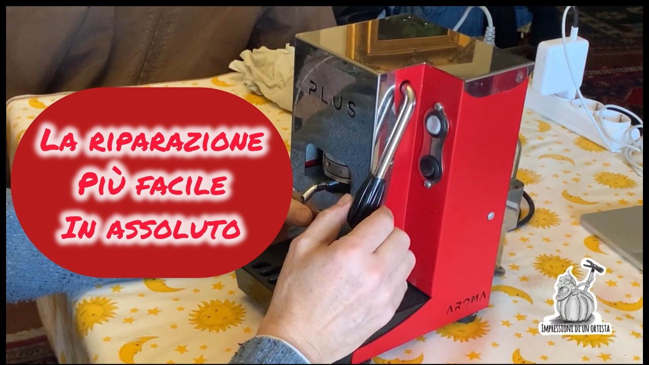 Macchina del caffe' Aroma plus problemi con la leva? Ma applicabile anche ad altre marche.