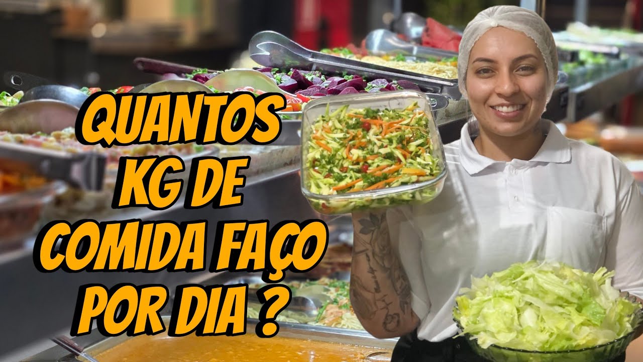 SERÁ QUE CHEGA A UMA TONELADA DE COMIDA ?