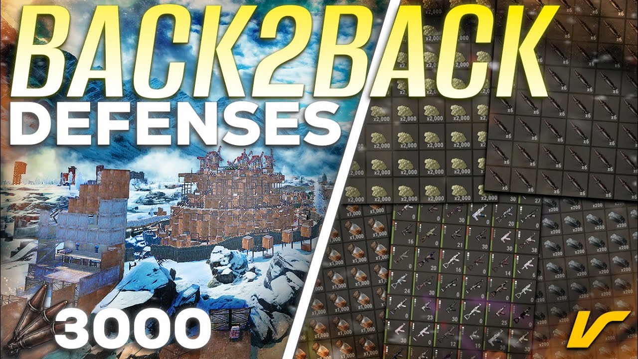 How we Defend BACK to BACK Raid Defences on Vital EU Monthly | Rust