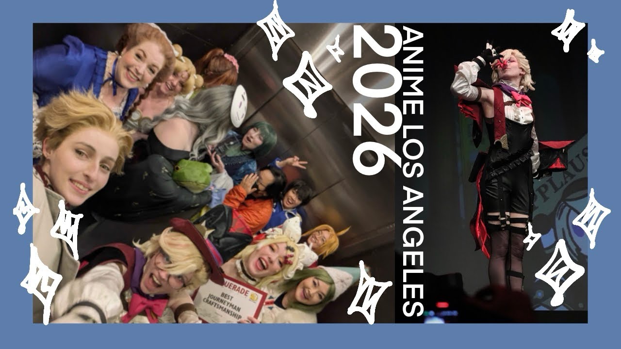 Best con EVER! ALA 2026 cosplay & masquerade vlog all days!