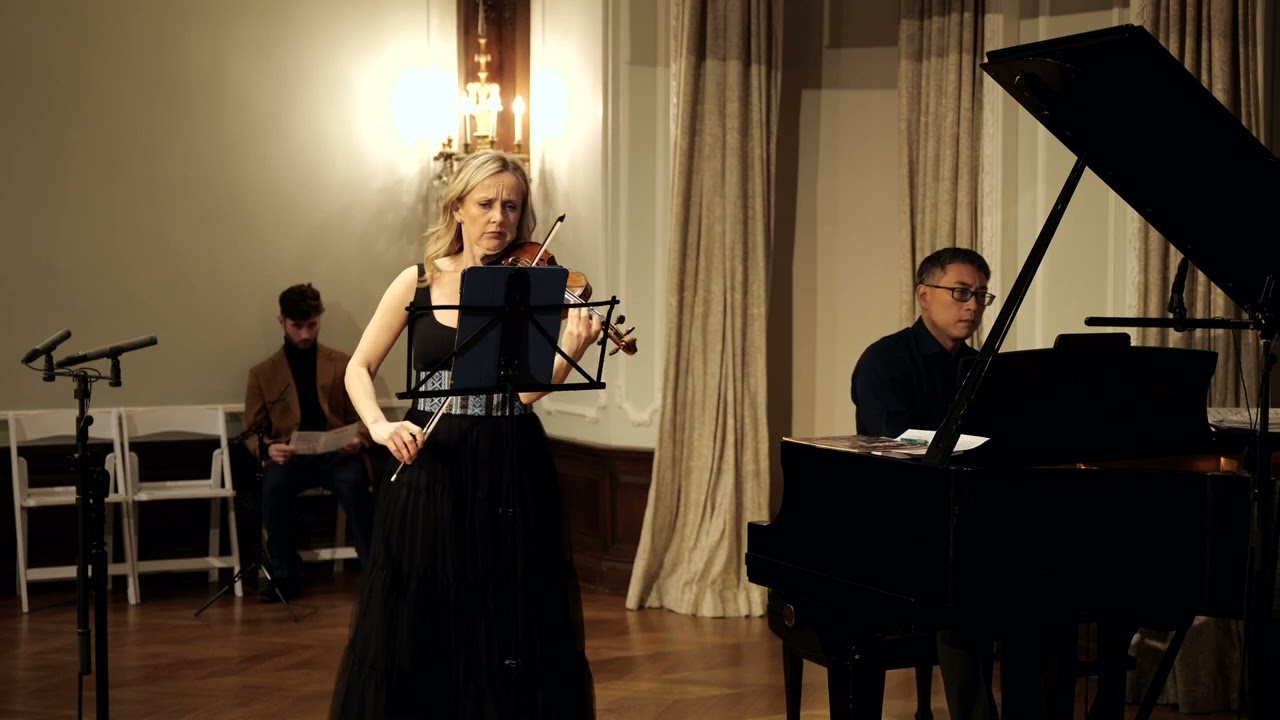 FEDIR YAKYMENKO (aka Akimenko) 3pieces for violin & piano Solomiya Ivakhiv violin, Melvin Chen piano