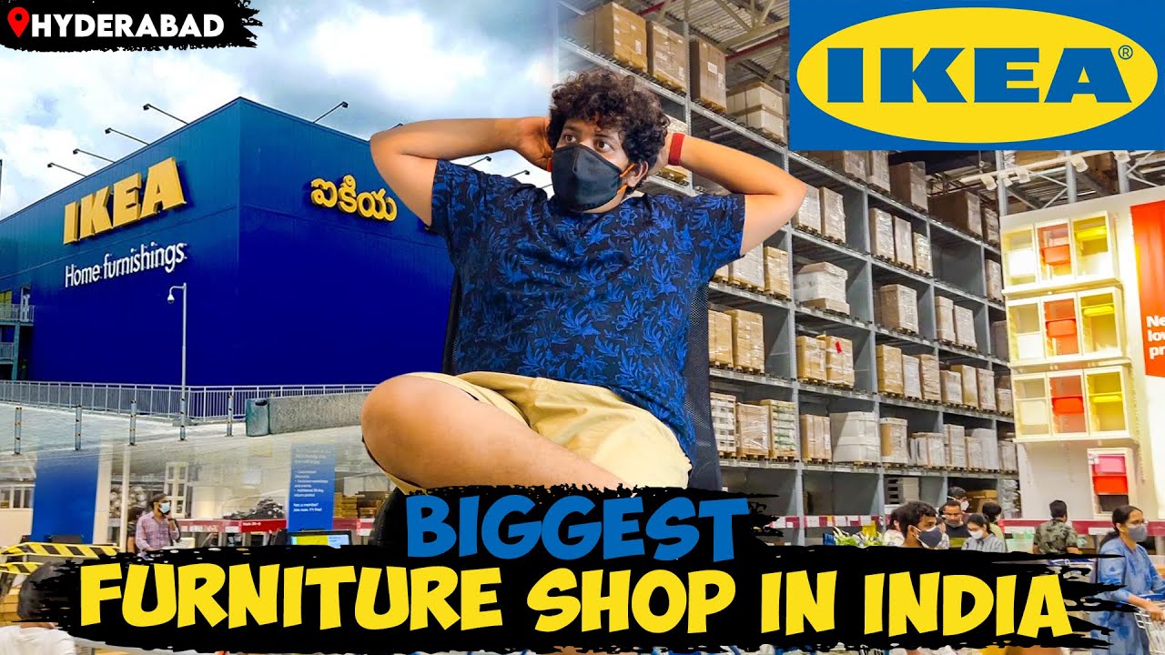 Biggest Furniture Warehouse in India!!! - Exploring IKEA - Hyderabad - Irfan's View