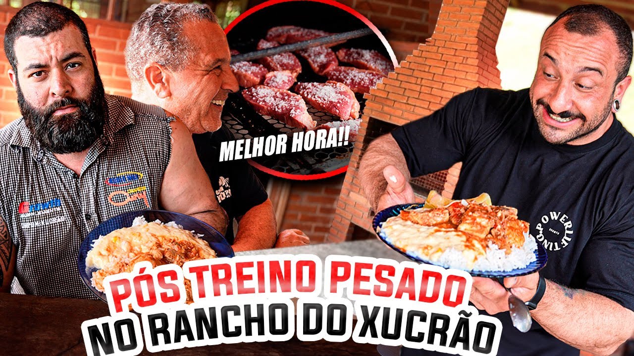 XUCR&Atilde;O DETONOU UM P&Oacute;S TREINO NO SEU RANCHO COM DORIA E VERONEZI