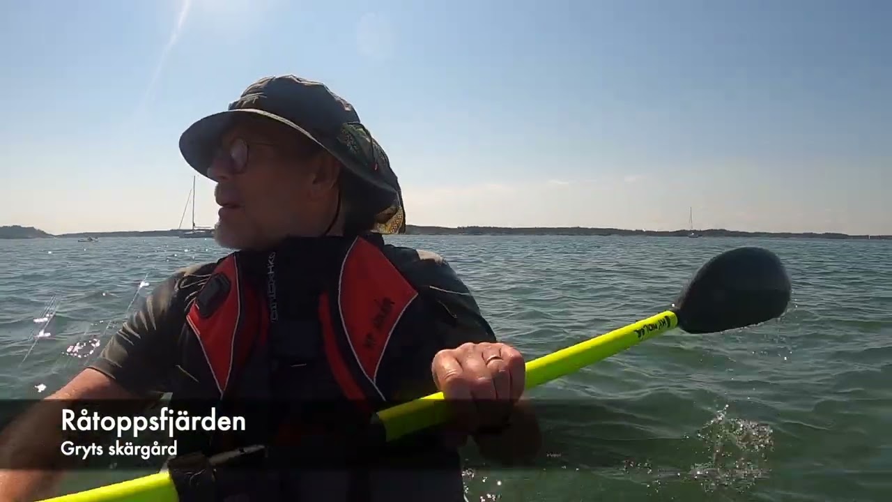 Paddla kajak till Harstena del 1 av 2. Kayak Sweden Gryts Archipelago.