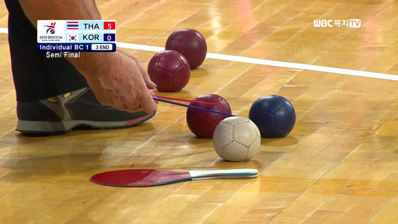 2015 BOCCIA DAY 5 (Individual BC 1 THA vs KOR)