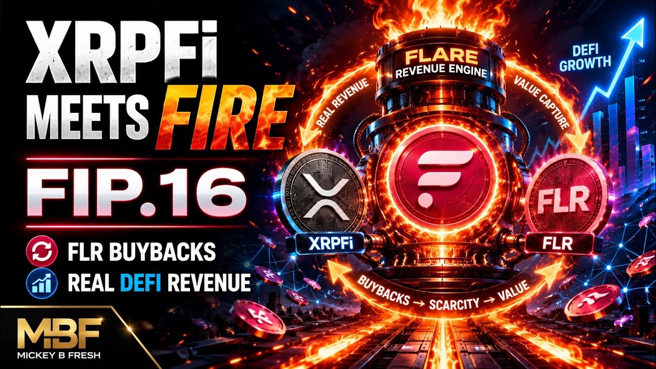 XRPFi встречает FIRE 🔥 Как FIP.16 обеспечивает Flare реальный доход, обратный выкуп FLR и рост De...
