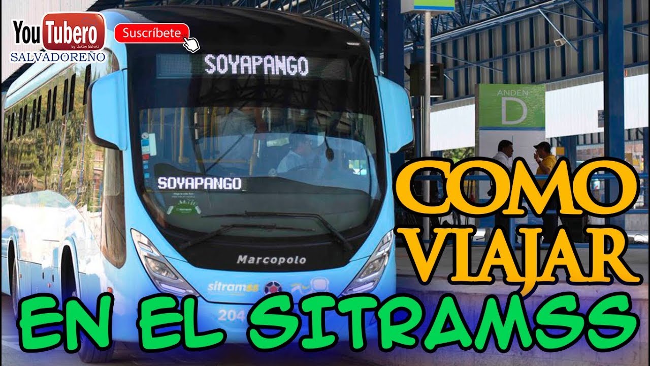 Viajando en los buses del SITRAMSS de San Salvador a Soyapango el salvador YS