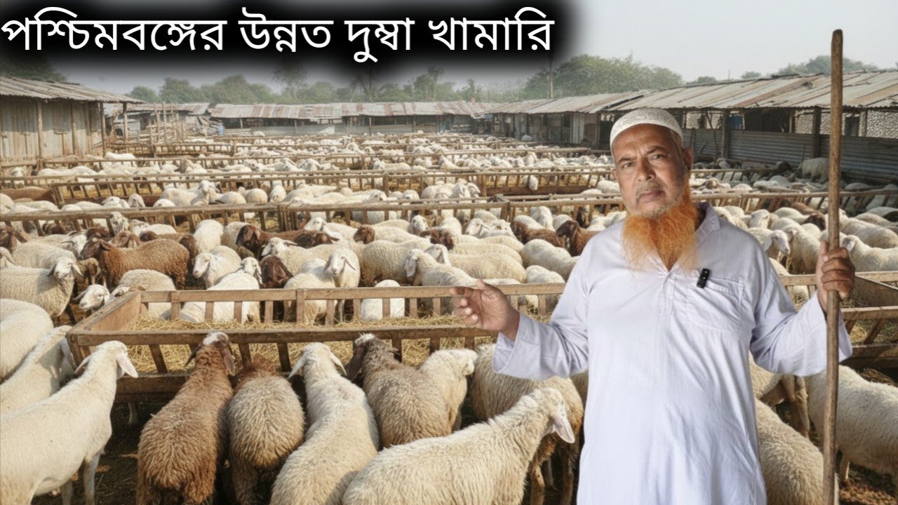 দুম্বা পালনের নতুন পদ্ধতি । পশ্চিমবঙ্গের দুম্বা পালন । Dumba 