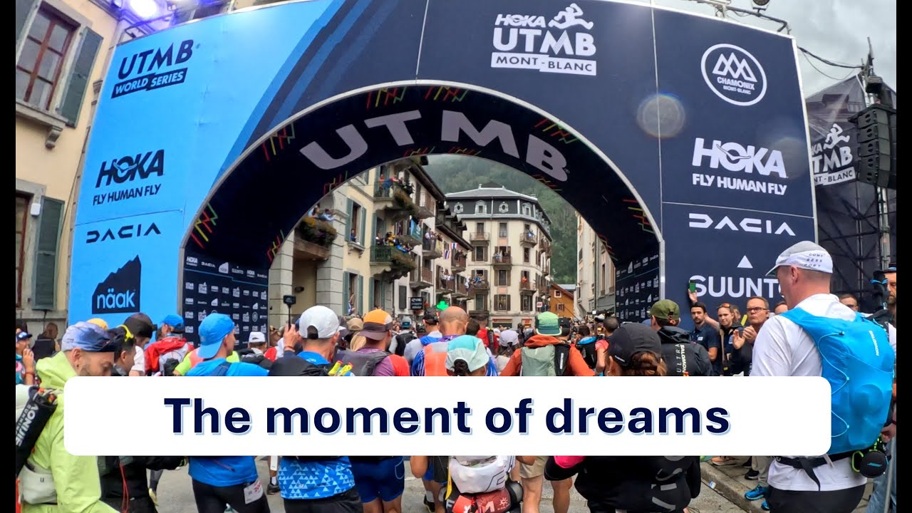 All for This Moment: UTMB 2025 Start in Chamonix