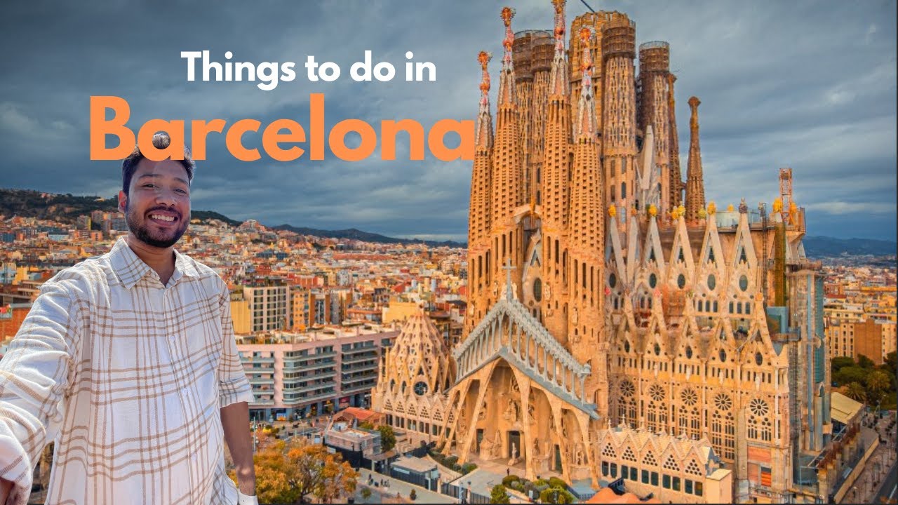 Barcelona Travel vLog | Sagrada Familia | Montjuic castle | La Bouqeria | vLog #61
