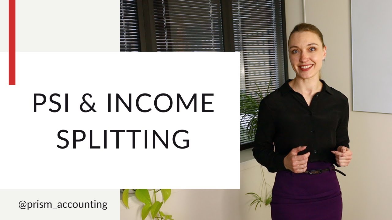 Can you split Personal Services Income if you pass the PSI Tests?