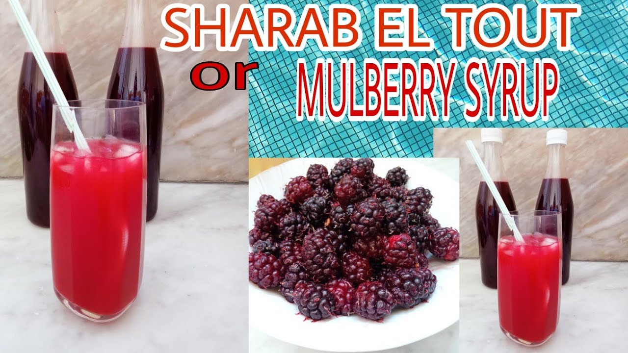 SHARAB EL TOUT/MULBERRY SYRUP/CHARAB AL TOUT