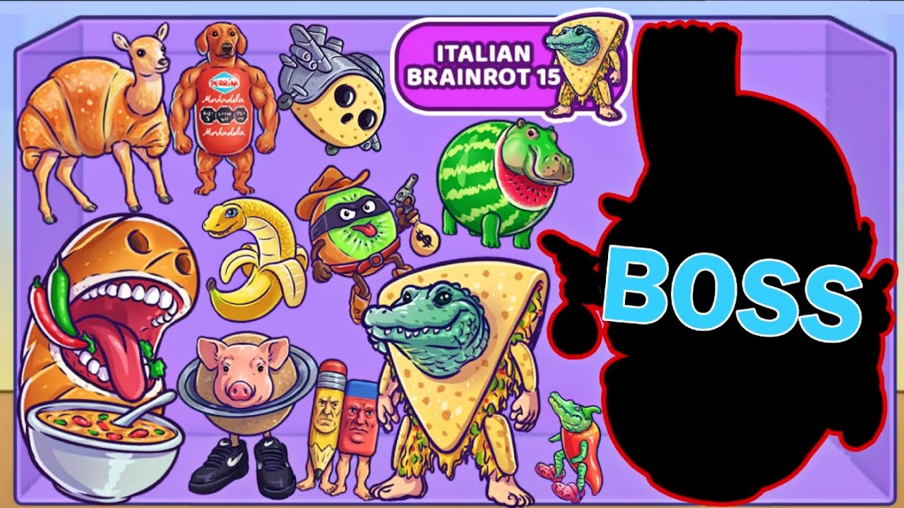 Merge Fellas Italian Brainrot 15 Gameplay Walkthrough Reaching Max Level &times;2 Brainrot New Update
