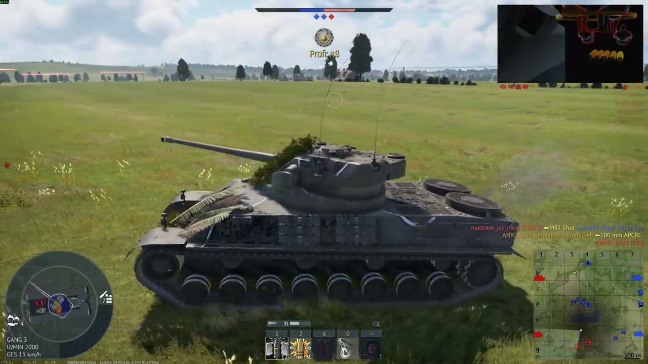 War Thunder br 7.7 Somua SM 9 Kills