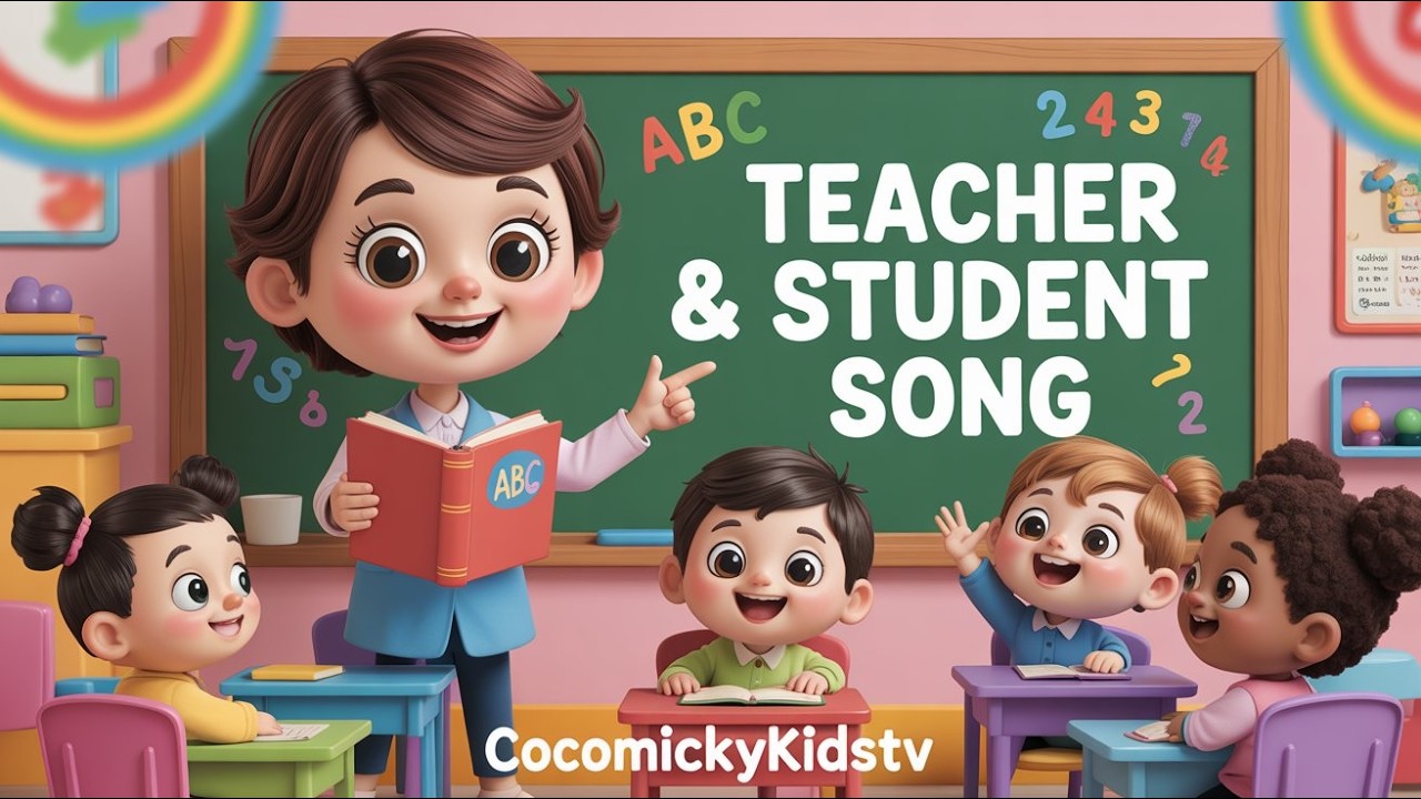 The Teacher Song | Nursety Rhymes & Kids Song @CocoMickyKidsTV