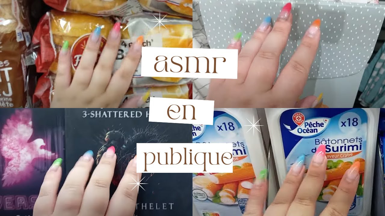 #asmr ASMR en PUBLIC 😝