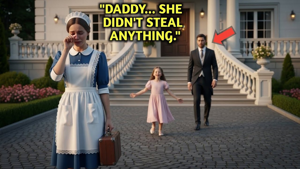 The Nanny Was Fired for Stealing… Until the Millionaire’s Daughter Revealed the Truth