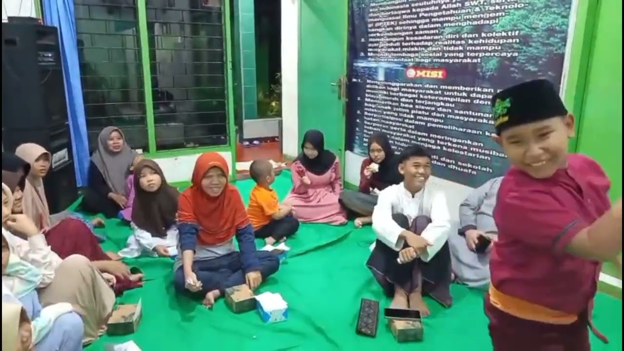 Berbagi lagi sama anak anak yatim di yayasan mi'raj mulia sangiang jaya kota tangerang