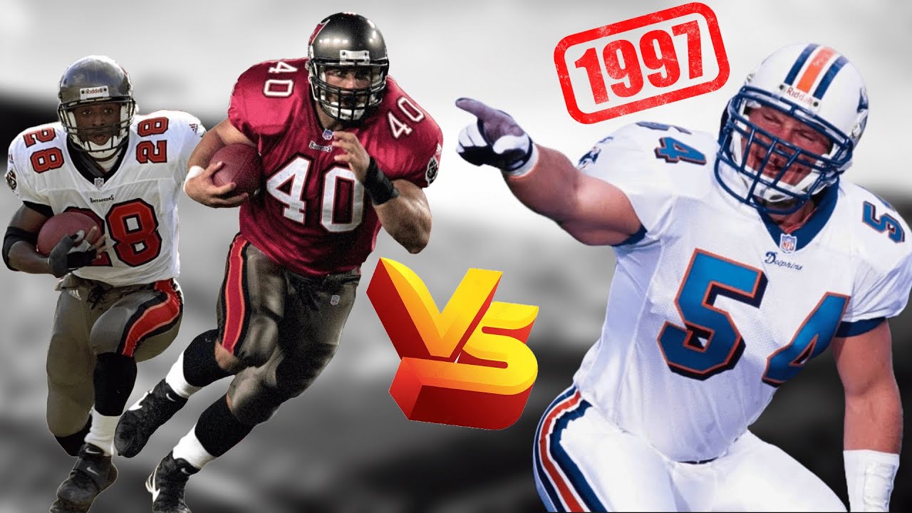 Mike Alstott & Warrick Dunn vs Zach Thomas (1997) | RB vs LB Matchup