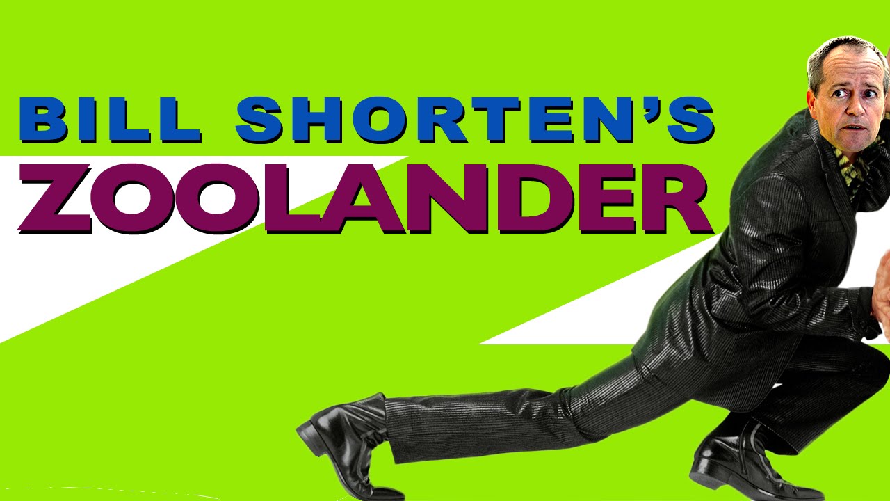 Bill Shorten's Zoolander