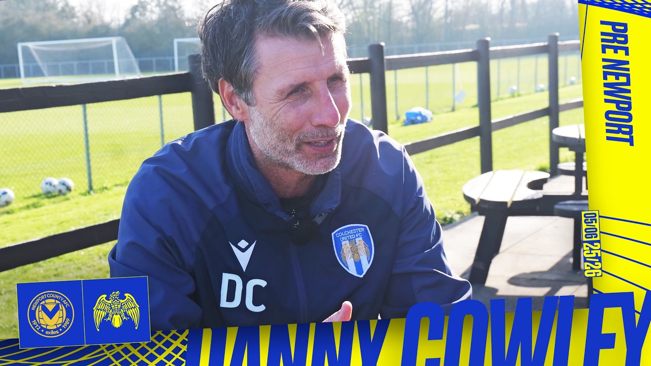 Danny Cowley | Pre Newport County #ColU