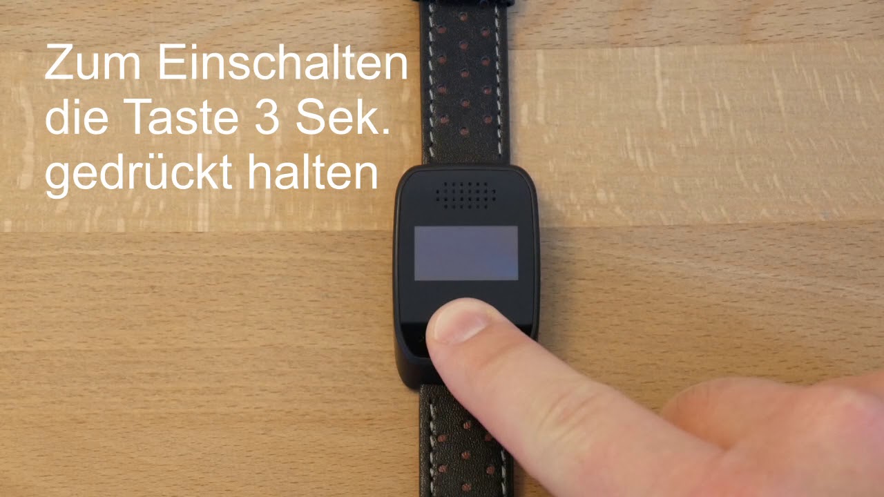 bembu GPS-Watch PRO / Einschalten