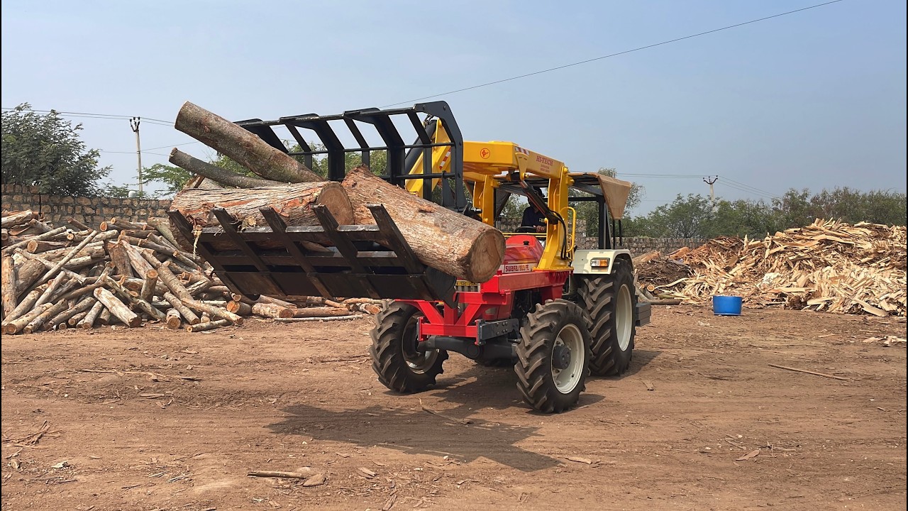 SUGAR CANE LOADER OR FRONT END LOADER WITH CREEPER BUCKET