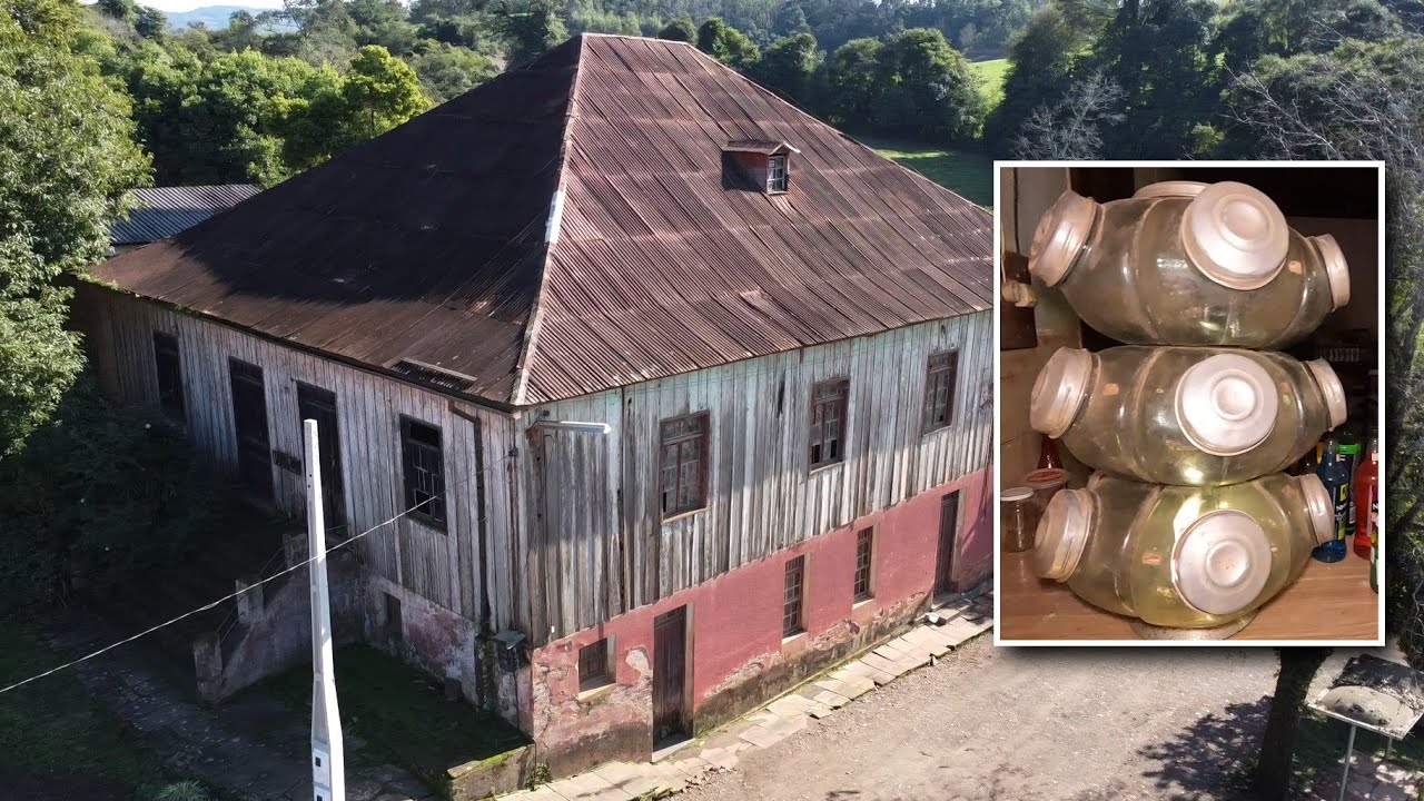 ESSE LUGAR ESTÁ PARADO NO TEMPO HÁ QUASE CEM ANOS COM COISAS RARÍSSIMAS DENTRO!