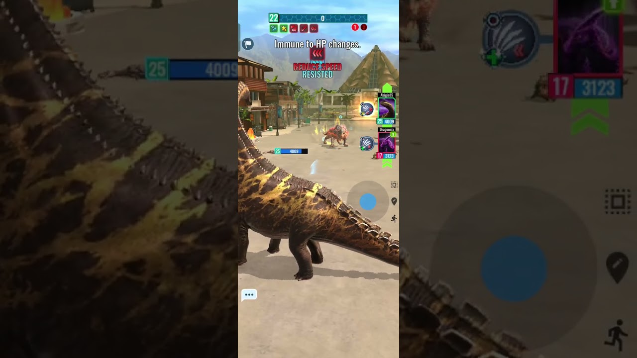 Smilonemys Raid Boss got knocked out at me with Junior, and Titanotarkus and Para Lux defeats Boss!
