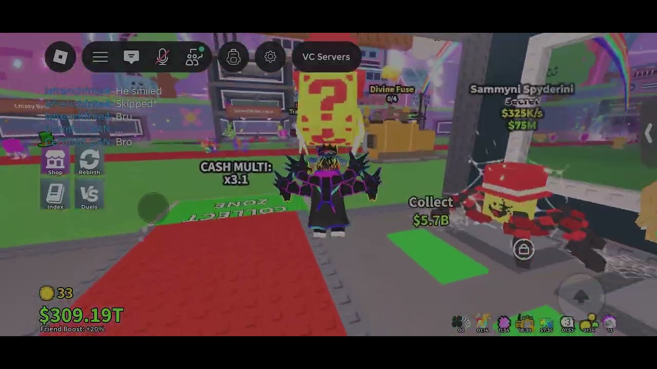 Steal a brainrot admin abuse March 14th 2026